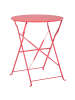 Beliani 3-tlg Bistro Set FIORI in Rot