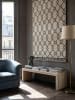 KADIMA DESIGN Kurzflor-Teppich Pflegeleicht PERRAN Strapazierfähig Berber Wohnzimmer in Weiß