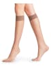 Falke Kniestrümpfe Seidenglatt 15 DEN in Taupe