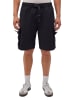 Mavi Jeans Legere Cargo Shorts mit elastischem Bund und Bindeband in Dunkelblau