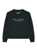 wat? Apparel Sweatshirt Wenn nicht jetzt wann dann in Schwarz
