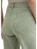 Marc O'Polo Velourslederhose wide in Fresh Sage