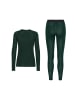 DANISH ENDURANCE Baselayer-Set Core Merino in dark green