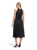 Vera Mont Cocktailkleid mit Stehkragen in Schwarz