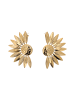 IZIA Women Stud Earrings in Gold