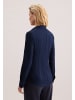 Seidensticker Hemdbluse Slim in Dunkelblau