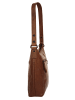 SPIKES & SPARROW Umhängetasche SHOULDER BAG echt Leder in cognac