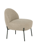 ebuy24 Sessel Merida Grau 57 x 66 cm