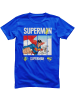 Superman T-Shirt "Superman Look Up T-Shirt" in Blau