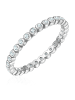 Glanzstücke München Ring aus Sterling Silber mit Zirkonia in silber