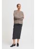 b. young BYMILLER JUMPER - loose fit in Humus Melange