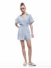 KOTON JUMPSUITS in Blau Gestreift