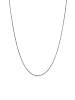 KUZZOI Halskette 925 Sterling Silber in Grau