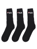Fila 3er-Set: Socken in Black