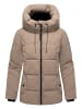 Marikoo Winterjacke Kuscheltatze XVI in Taupe Grey