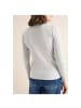 Cecil Langarmshirt in luna grey melange