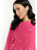 faina Strickpullover in Pink