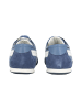 DreiMaster Maritim Sneakers Aus Leder in Blau Weiss