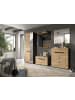 xonox.home Spiegel  (B/H/T: 80x73x2 cm) in Basalt grau und Artisan Nachbildung