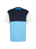 TOM TAILOR Denim T-Shirt COLORBLOCK in Mehrfarbig