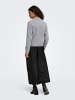 JDY Strickpullover in Medium Grey Melange
