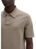 Marc O'Polo Strick-Poloshirt regular in Frozen Taupe