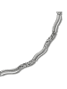 SilberDream 925 Sterling Silber Damen SilberDream Halsketten Wave  ca. 45cm