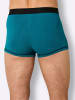 WITT WEIDEN Pants in aquapetrol + schwarz