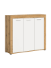 ebuy24 Schuhschrank Jam Weiß 120 x 37 cm