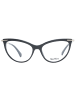 Max Mara Damen Optische Fassungen Katzenauge Schwarz