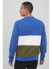 BLEND Rundhalspullover Sweatshirt - 20713643  Rundhalspullover im Colorblock-Design in Blau