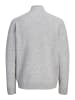 Jack & Jones Strickjacke in Light Grey Melange