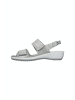 WALDLÄUFER Komfort Sandalen für Damen in silber