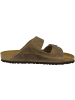 Birkenstock Sandale Arizona Nubukleder schmal in braun