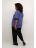KAFFE curve Bluse langarm KCveri Regular fit in Blue Indigo