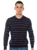 FIOCEO Pullover in navy/lachs