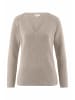 Hessnatur Hessnatur Strick Pullover Regular aus reiner Bio-Baumwolle in taupe