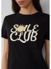 QS T-Shirt in 99D1_schwarz