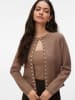 Vero Moda Strickjacke in Fossil