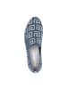 rieker Hochfront Slipper in Blau