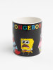 SpongeBob Spongebob Schwammkopf Zaubertasse Team Tasse Farbwechseltasse in Mehrfarbig