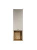 ebuy24 Vitrinenschrank SaoPaulo Kaschmir 40 x 37 cm