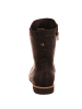 Esgano Damenschnürrstiefel warm flach Da.-Stiefelette in  Schwarz