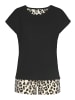 VIVANCE DREAMS Shorty in schwarz mit Animal-Print