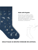 von Jungfeld Gemusterte Socken SIGNATURE ICONS in Fish - Aegean Blue