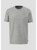 QS T-Shirt in 9400_grau meliert