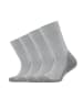 camano Sportsocken 4er Pack function in dunkelgrau melange