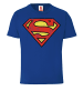 Logoshirt T-Shirt DC Comics – Superman in blau