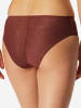 Schiesser Tai-Slip Invisible Soft Lace in burgund