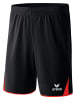 erima Classic 5-C Shorts in schwarz/rot